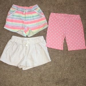 Bundle of 3 Girls Shorts in Size 4T, Target etc.